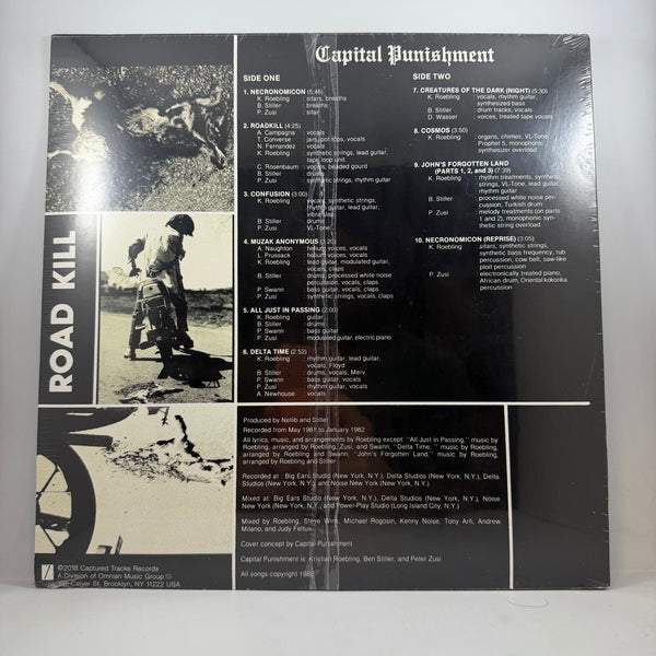 Capital Punishment – Roadkill LP NOS Vinyl Mint Still Sealed