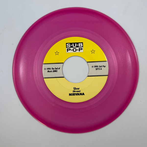 Nirvana – Sliver 7" USED Vinyl VG+/VG+ Color Vinyl