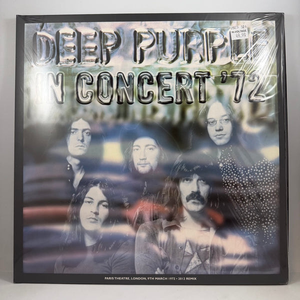 Deep Purple – In Concert '72 LP USED Vinyl NM/NM Color Vinyl
