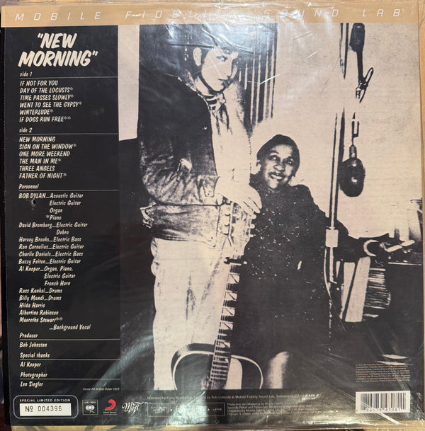 Bob Dylan – New Morning LP USED Vinyl NM/NM Audiophile