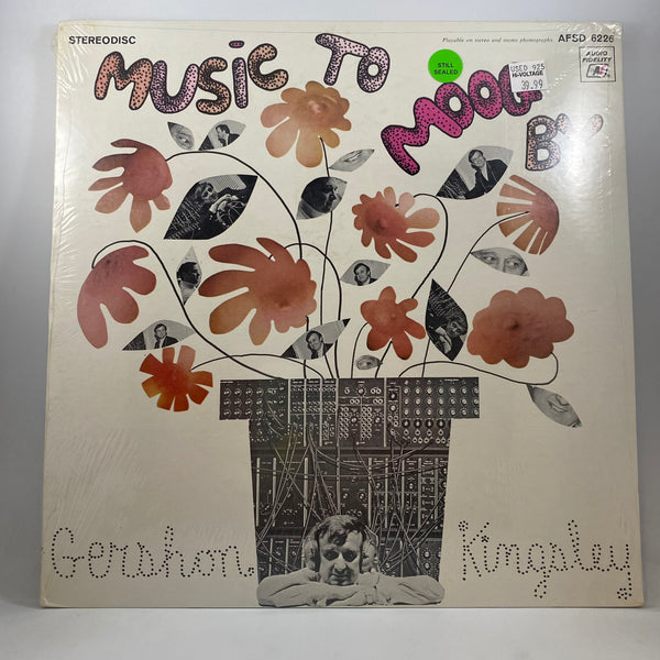 Gershon Kingsley – Music To Moog By LP USED Vinyl Mint Still Sealed