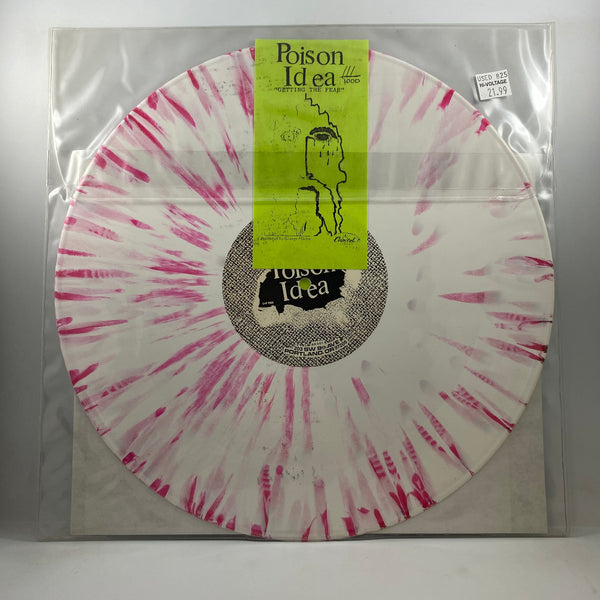 Poison Idea – Getting The Fear LP USED Vinyl VG+/Generic Sleeve Color Vinyl