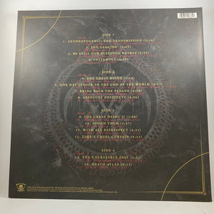 Cattle Decapitation – Death Atlas LP USED Vinyl VG+/VG Color Vinyl