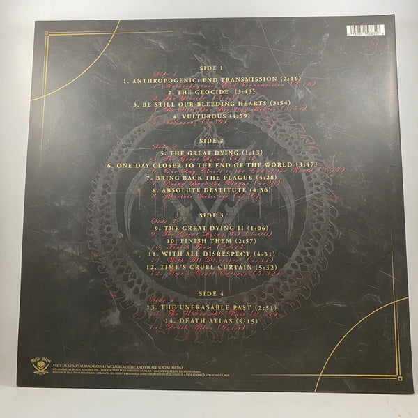 Cattle Decapitation – Death Atlas LP USED Vinyl VG+/VG Color Vinyl