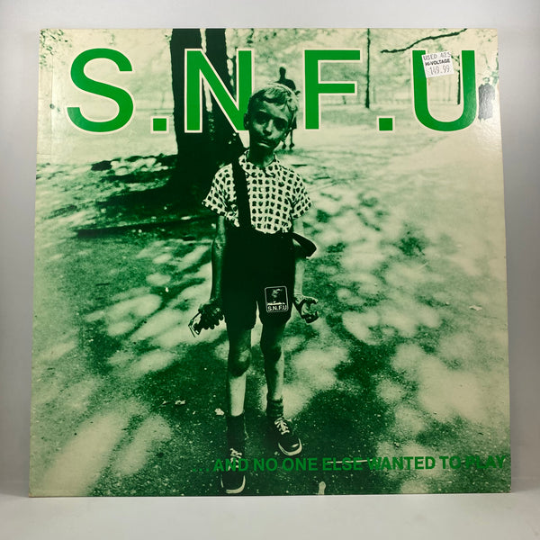 S.N.F.U – ... And No One Else Wanted To Play LP USED Vinyl NM/VG+