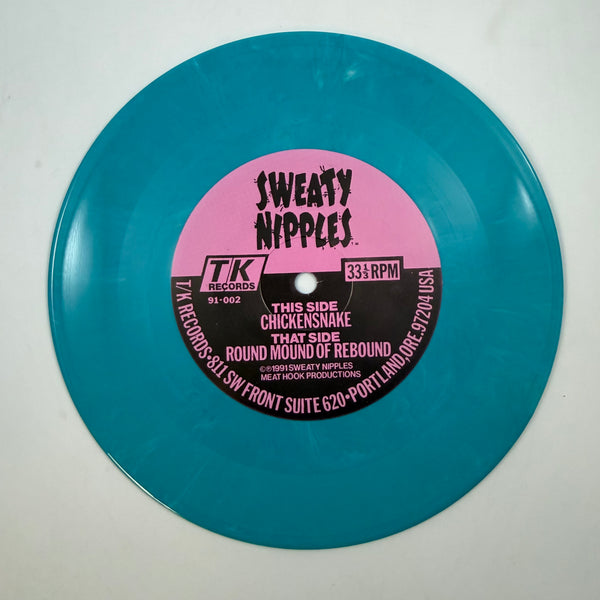 Sweaty Nipples – Chickensnake 7" USED Vinyl VG+/NM Color Vinyl