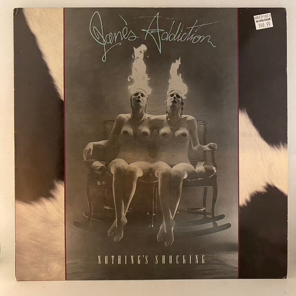 Jane's Addiction – Nothing's Shocking LP USED VG+/VG+ 1988 Pressing