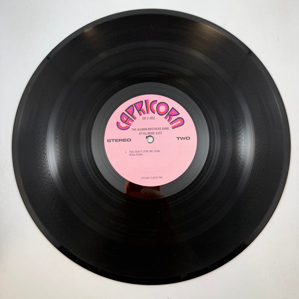 The Allman Brothers Band – The Allman Brothers Band At Fillmore East LP USED Vinyl NM/NM Audiophile