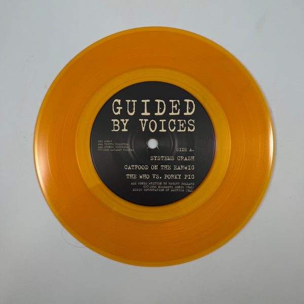 Guided By Voices – Plantations Of Pale Pink 7" USED Vinyl NM/VG+ Color Vinyl