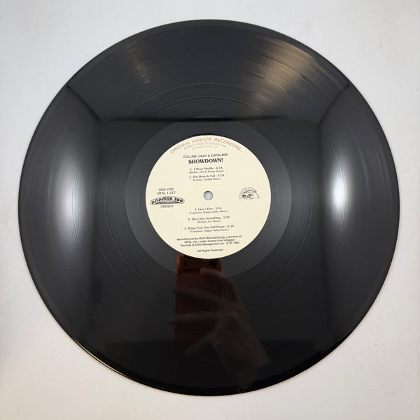 Albert Collins / Robert Cray / Johnny Copeland – Showdown! LP USED Vinyl NM/VG+ Audiophile