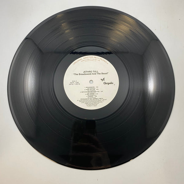 Jethro Tull – The Broadsword And The Beast LP USED Vinyl NM/VG+ Audiophile