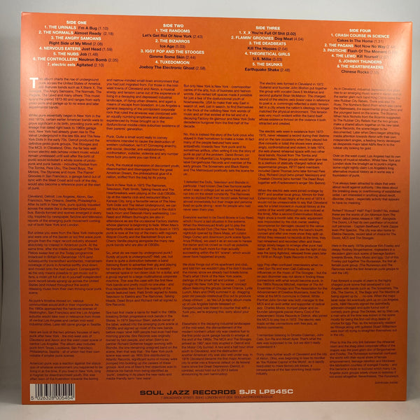Various – Punk 45: Kill The Hippies! Kill Yourself! The American Nation Destroys Its Young (Underground Punk In The United States Of America, 1973-1980 Vol. 1) LP USED Vinyl NM/NM Color Vinyl