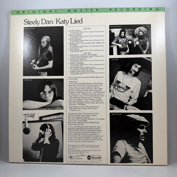 Steely Dan – Katy Lied LP USED Vinyl VG+/VG+ Audiophile