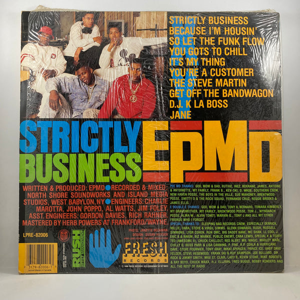 EPMD – Strictly Business LP USED Vinyl VG+/VG+