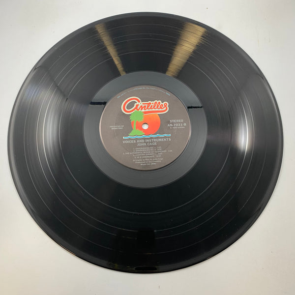Jan Steele / John Cage – Voices And Instruments LP USED Vinyl VG+/VG
