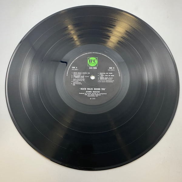 Atomic Rooster – Death Walks Behind You LP USED Vinyl VG+/VG