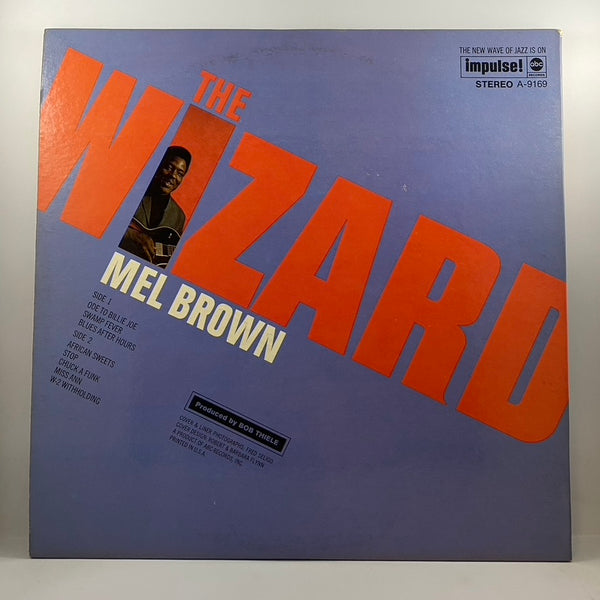 Mel Brown – The Wizard LP USED Vinyl VG/VG