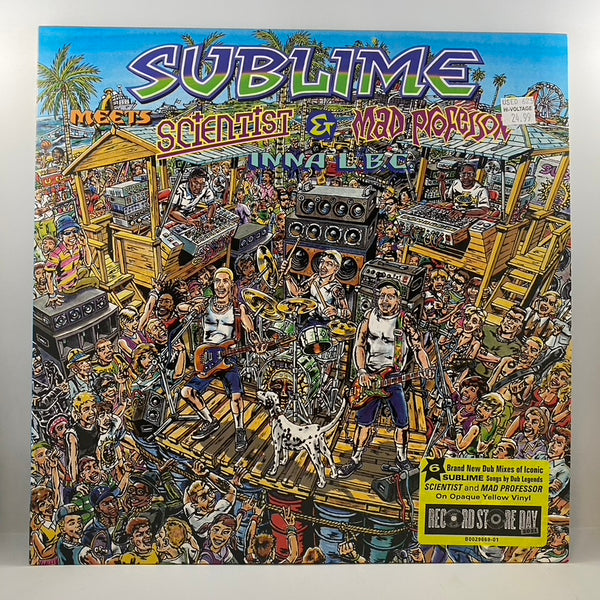 Sublime Meets Scientist & Mad Professor – Sublime Meets Scientist & Mad Professor Inna L.B.C. LP USED Vinyl NM/NM
