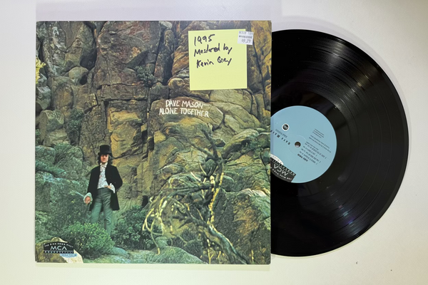 Dave Mason – Alone Together LP USED Vinyl NM/NM Audiophile
