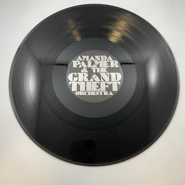 Amanda Palmer & The Grand Theft Orchestra – Theatre Is Evil LP USED Vinyl Box Set NM/NM Limited Edition