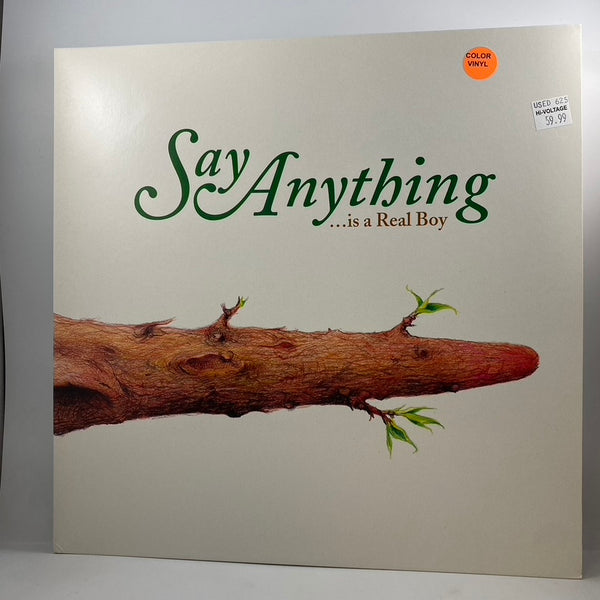 Say Anything – ...Is A Real Boy LP USED Vinyl NM/VG+ 2012 Ox Blood Color Vinyl