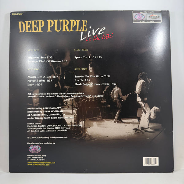 Deep Purple – Live On The BBC LP USED Vinyl VG++/VG+