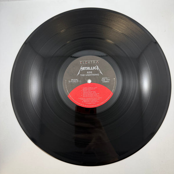 Metallica – Ride The Lightning LP USED vinyl VG+/VG+