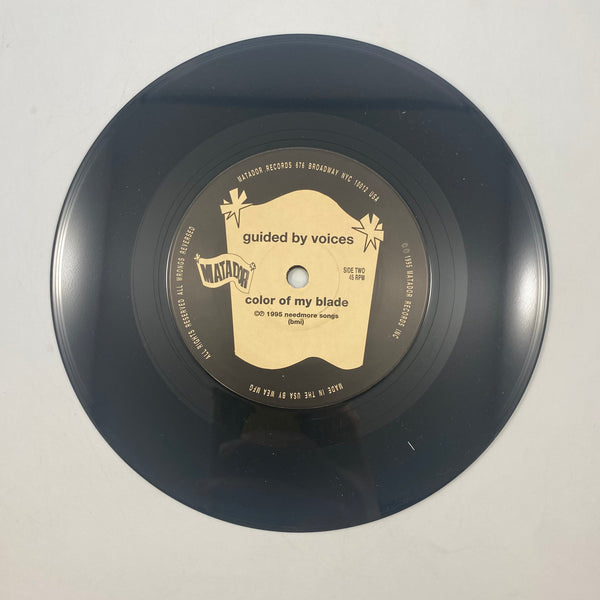 Guided By Voices – Motor Away / Color Of My Blade 7" USED Vinyl VG++/VG+