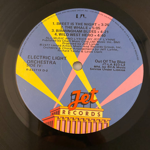 Electric Light Orchestra – Out Of The Blue 2LP USED VG++/VG+ 1977 Record Club Pressing