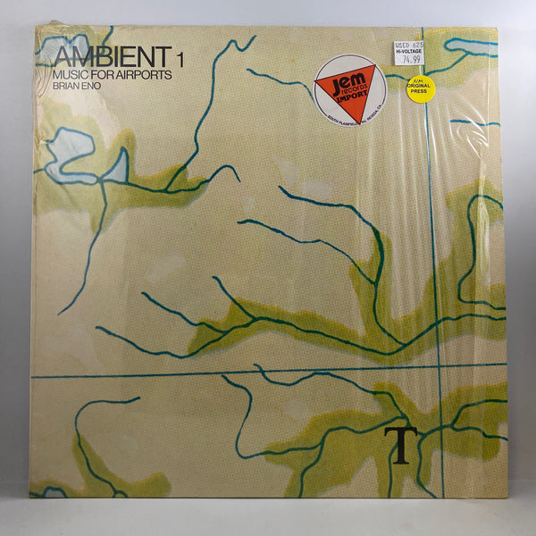 Brian Eno – Ambient 1 Music For Airports LP USED Vinyl NM/VG+ 1st Pressing