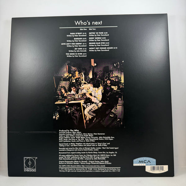 The Who – Who's Next LP USED Vinyl NM/NM Audiophile