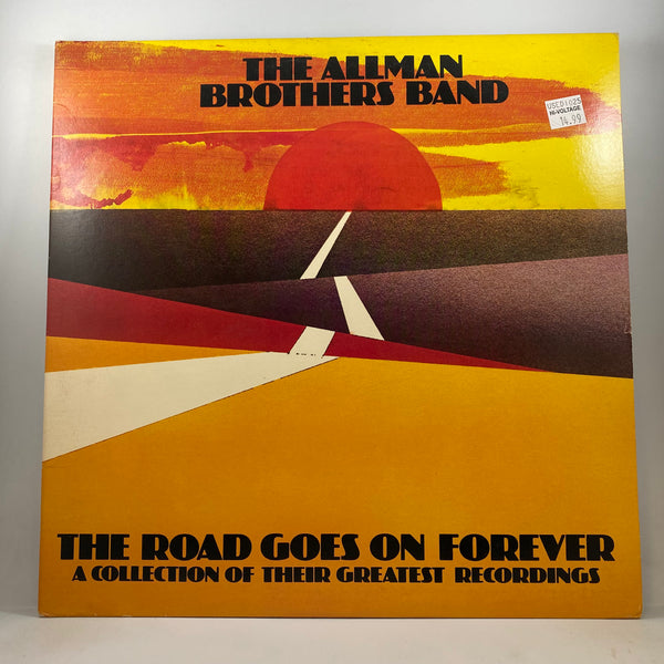 The Allman Brothers Band – The Road Goes On Forever LP USED Vinyl VG/VG+