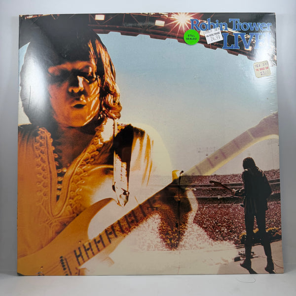 Robin Trower – Robin Trower Live! LP NOS Vinyl Mint Still Sealed