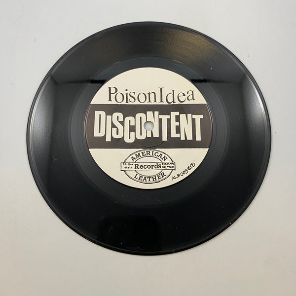 Poison Idea – Discontent b/w Jailhouse Stomp 7" USED Vinyl VG+/VG+