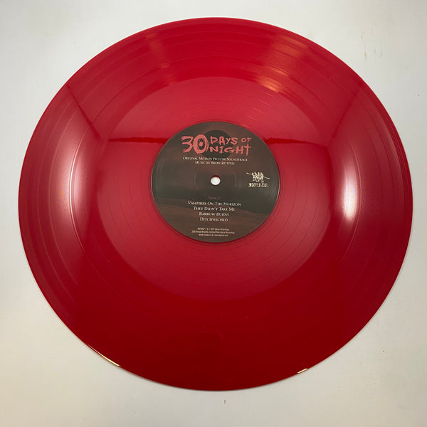 Brian Reitzell – 30 Days Of Night (Original Motion Picture Soundtrack) LP USED Vinyl NM/NM Color Vinyl