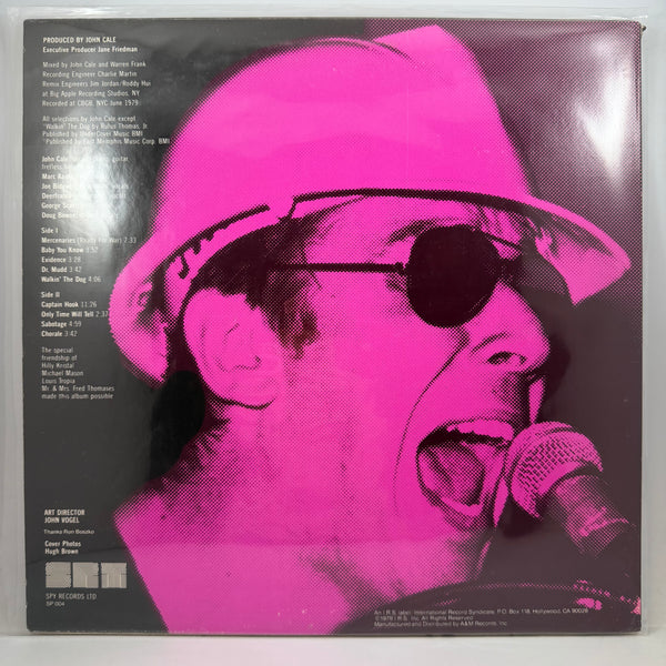 John Cale – Sabotage/Live LP USED Vinyl NM/VG+