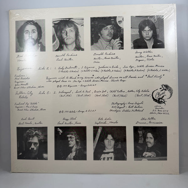 Bizarros / Rubber City Rebels – From Akron LP NOS Vinyl Mint Still Sealed