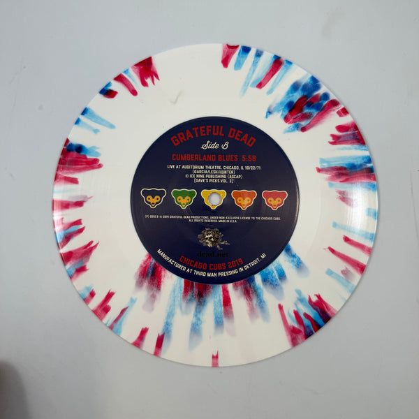 Grateful Dead – Brown-Eyed Women / Cumberland Blues Live At Auditorium Theatre, Chicago, IL 10/22/71  7" USED Vinyl NM/NM Color Vinyl