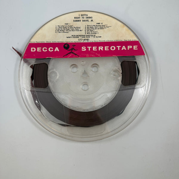 Sammy Davis, Jr. – I Gotta Right To Swing USED Reel-To-Reel