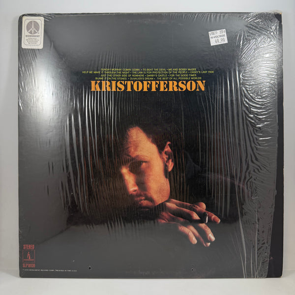 Kris Kristofferson – Kristofferson LP USED Vinyl VG+/VG+