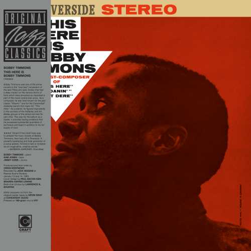 Bobby Timmons - This Here Is Bobby Timmons LP NEW Original Jazz Classics Series