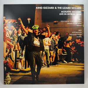 King Gizzard And The Lizard Wizard – Acoustic Gizzard Live In Detroit 2024 LP USED Vinyl NM/VG+ Color Vinyl
