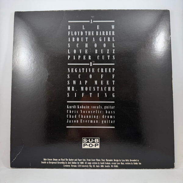 Nirvana – Bleach LP USED Vinyl VG++/VG Color Vinyl