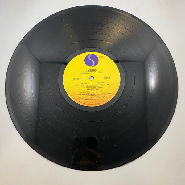 Ramones – Pleasant Dreams LP USED Vinyl VG+/VG Promo