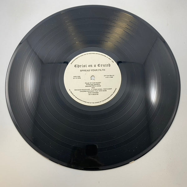 Christ On A Crutch – Spread Your Filth LP USED Vinyl VG/VG