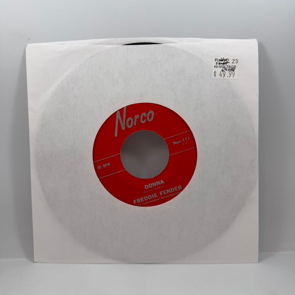 Freddie Fender – Lovers Quarrel / Donna 7" USED Vinyl VG+/Generic