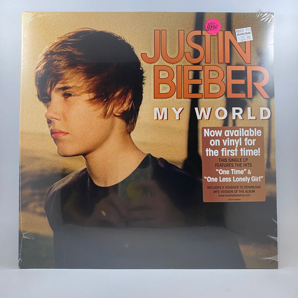 Justin Bieber – My World LP USED Vinyl Mint / Still Sealed