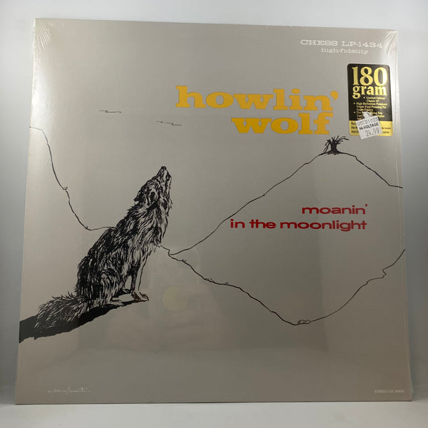 Howlin' Wolf – Moanin' In The Moonlight LP Vinyl Mint Still Sealed