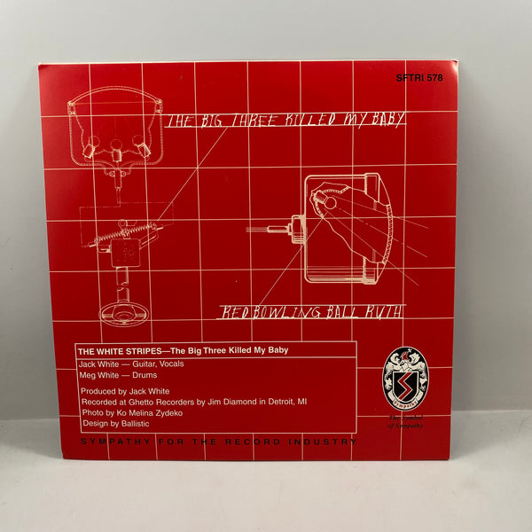 The White Stripes – The Big Three Killed My Baby 7" USED Vinyl VG++/NM