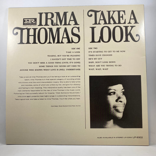 Irma Thomas – Take A Look LP USED Vinyl VG+/NM